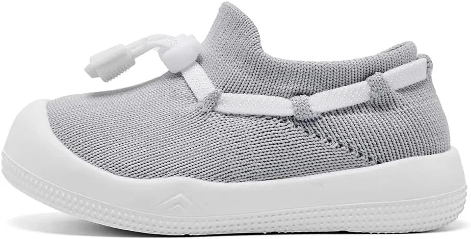 Engtoy Baby Shoes Baby Walking Shoes Baby Boys girls Shoes Infant Non-Slip Breathable Lightweight Slip On Sneakers