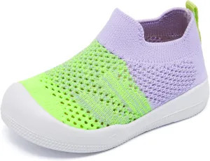 Engtoy Baby Shoes Boys Girls Walking Shoes Infant Lightweight Breathable Mesh Shoes Baby Sock Shoes Non-Slip Shoes with Soft Rubber Sole Sneaker