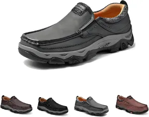 Enjerr Orthopedic Shoes Men,2025 New Men's Orthopedic Arch Support Comfortable Non Slip Shoes