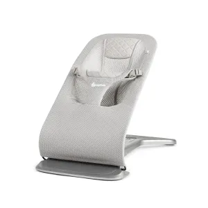 Ergobaby Evolve 3-in-1 Mesh Bouncer, Adjustable Multi Position Baby Bouncer Seat, Fits Newborn to Toddler, Grey Mesh