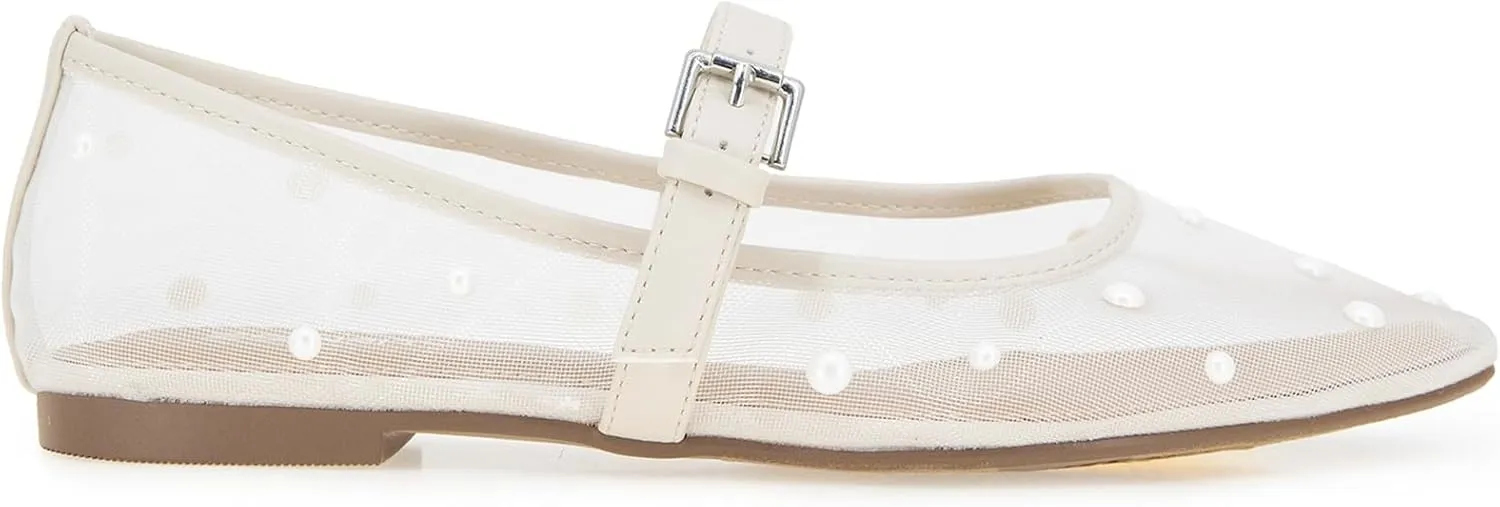 Esprit Women's Nicola Mj Pearl Mary Jane Flat