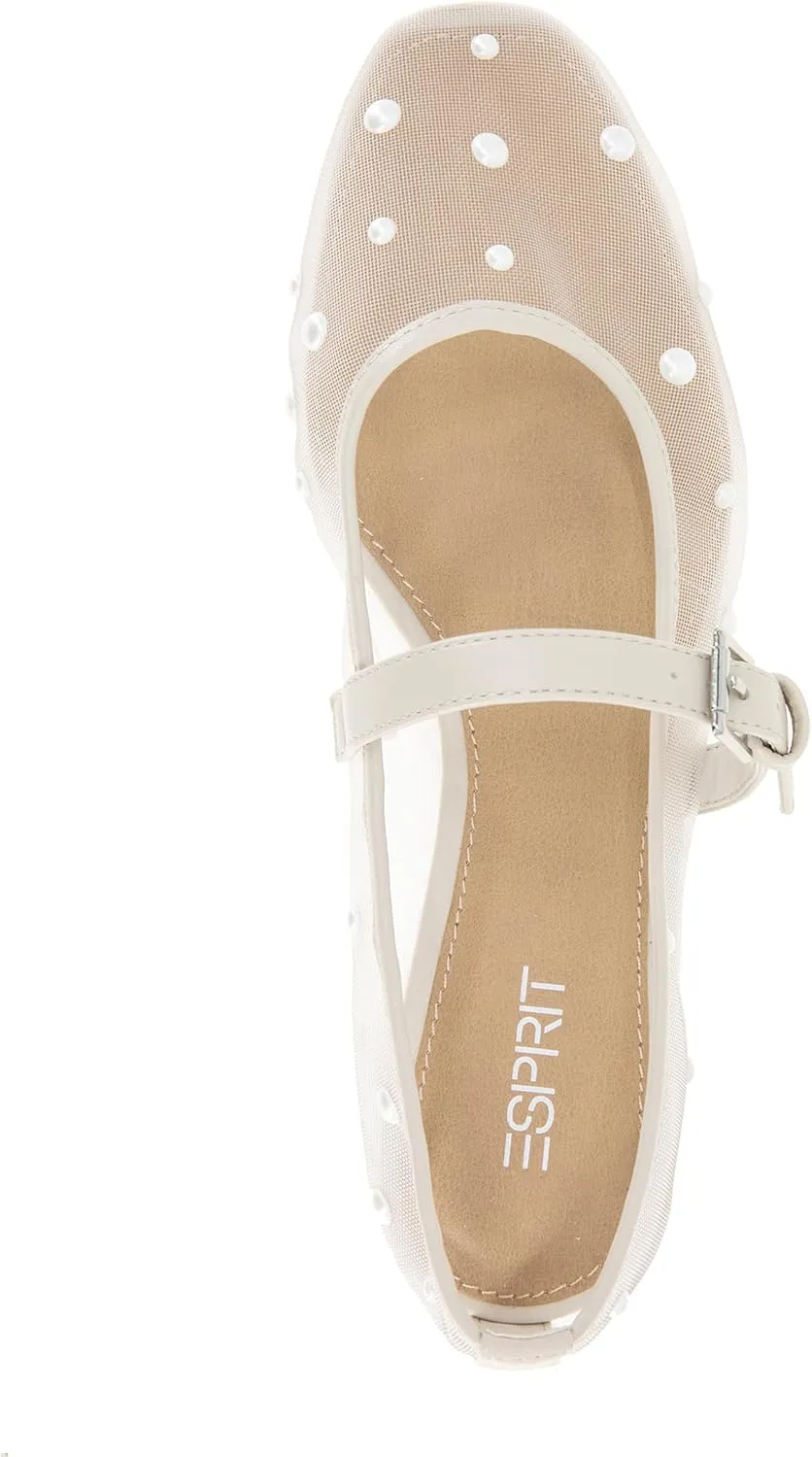 Esprit Women's Nicola Mj Pearl Mary Jane Flat