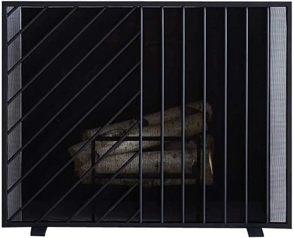 F Screen Flat with Mesh, Baby Safe Screens for Open Gas Fires/Wood Burner/Stoves Cover Feito na China