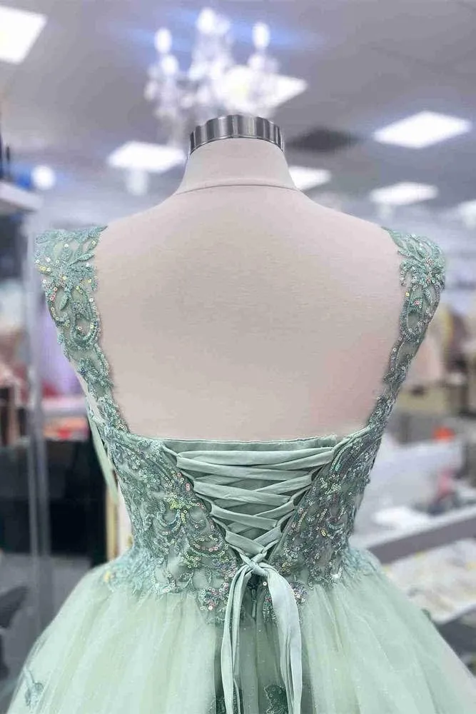 Fanciest Off Shoulder Glitter Tulle Homecoming Dresses for Teens 3D Butterfly Short Prom Dress Sequin Quinceanera Dresses