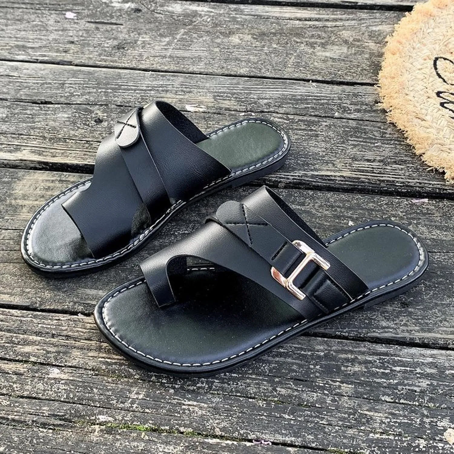 Fashion Slides Slippers for Summer Summer Home Household Indoor Slip Thick Soled PVC Women Slippers