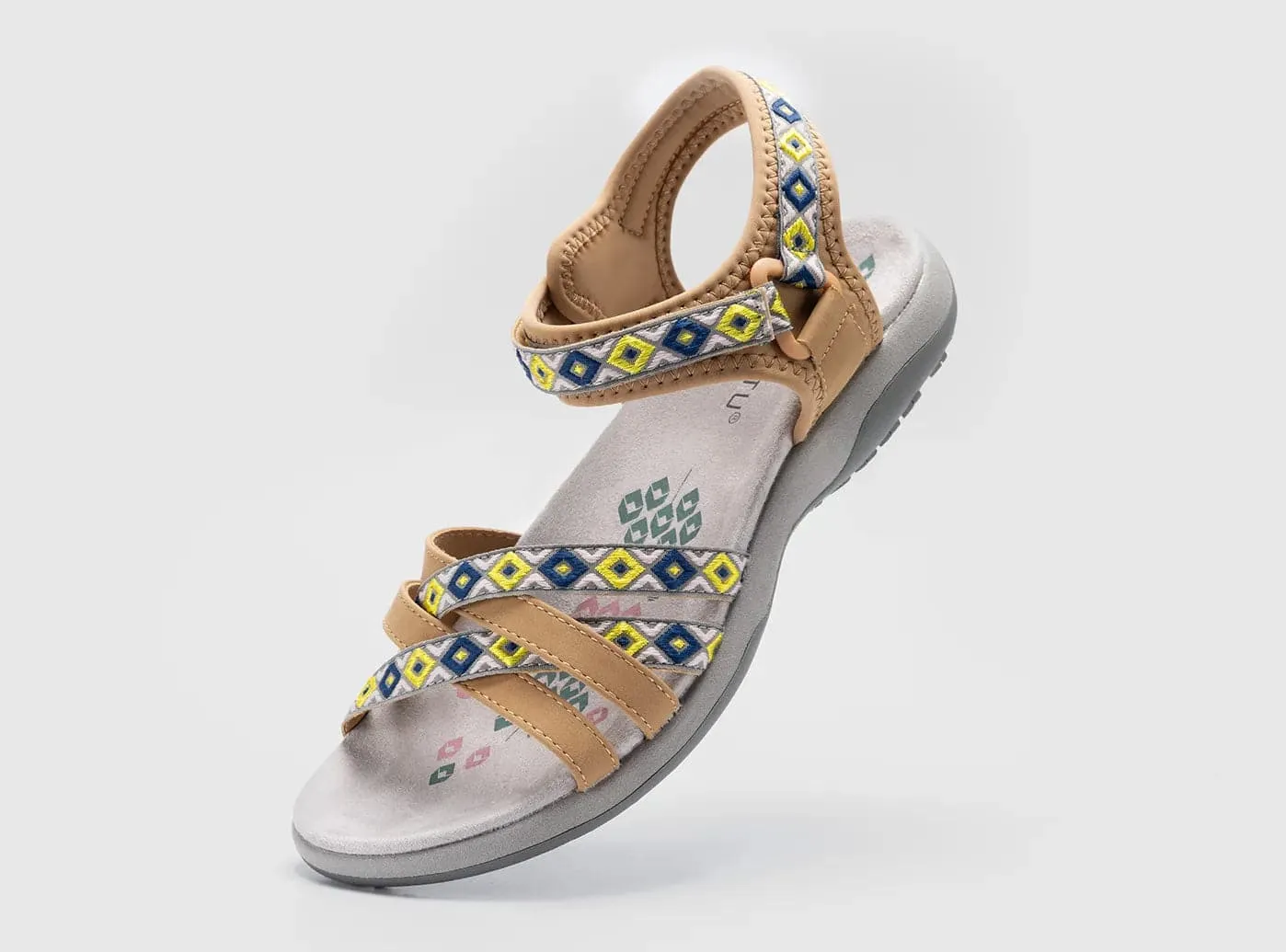 FitVille Damen SunnyStrides Sandalen V4