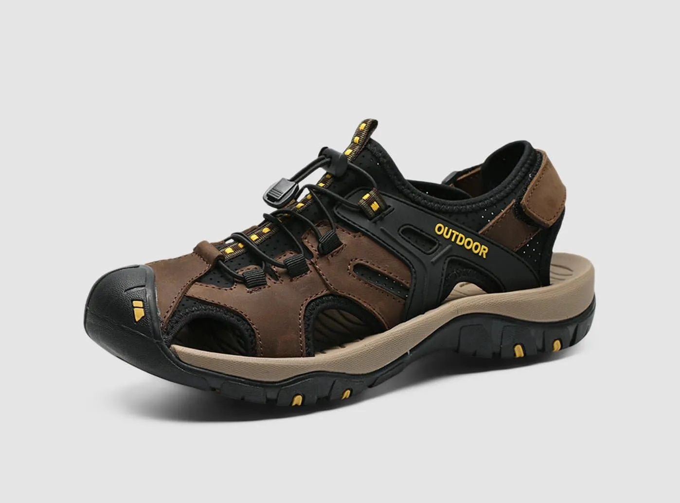 FitVille Herren TrekToe Sandalen V2