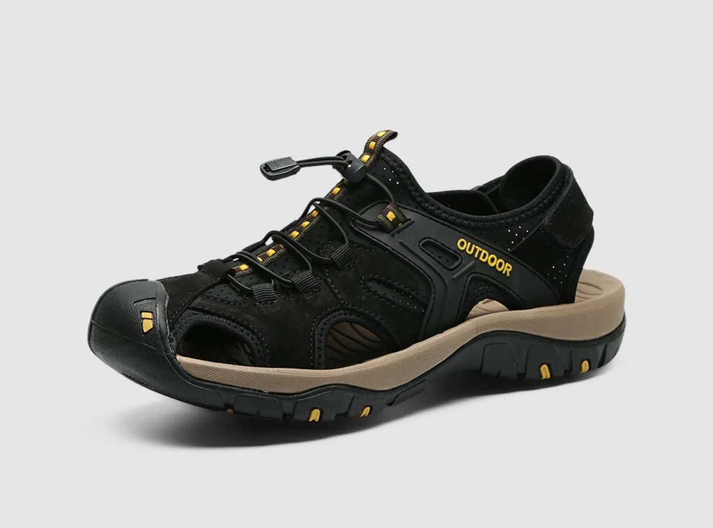 FitVille Herren TrekToe Sandalen V2