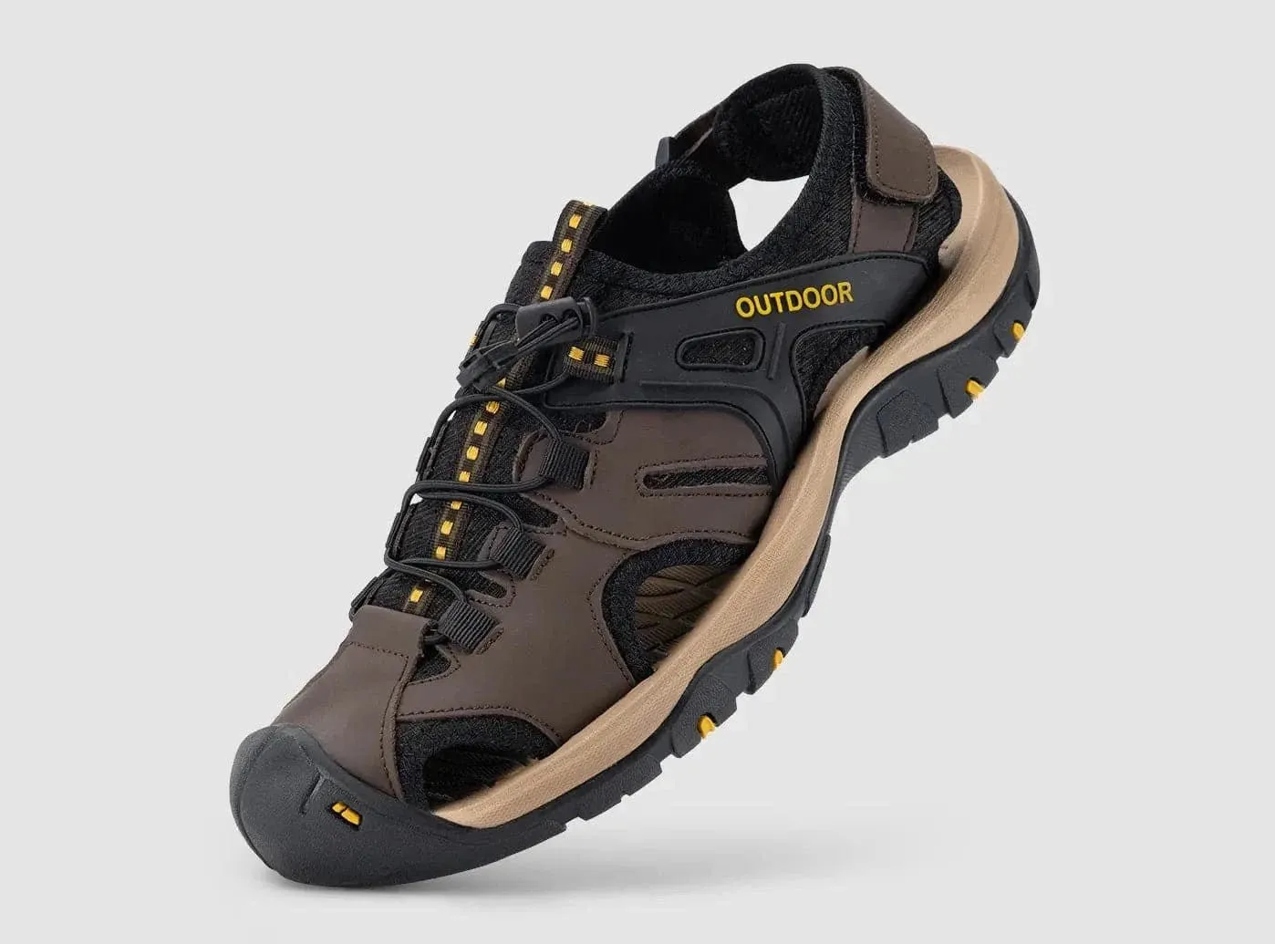 FitVille Herren TrekToe Sandalen V2