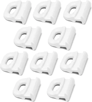 Five Oceans 10-Pack Sail Slide - Internal Track, Internal Mast Track Slide, for Small to Medium-Sized Sailboats, Cruising Yachts, Ketches, and Yawls