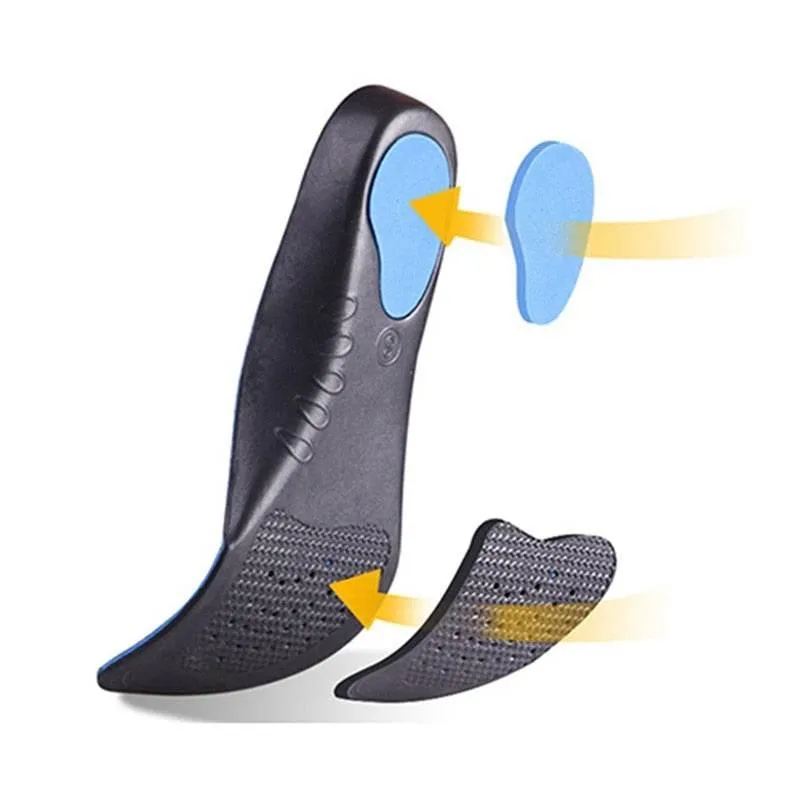 Flat Foot Arch Support Insoles - Comfortable Corrector Pads