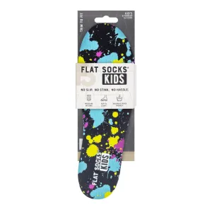 FLAT SOCKS Kids | Paint Splatter