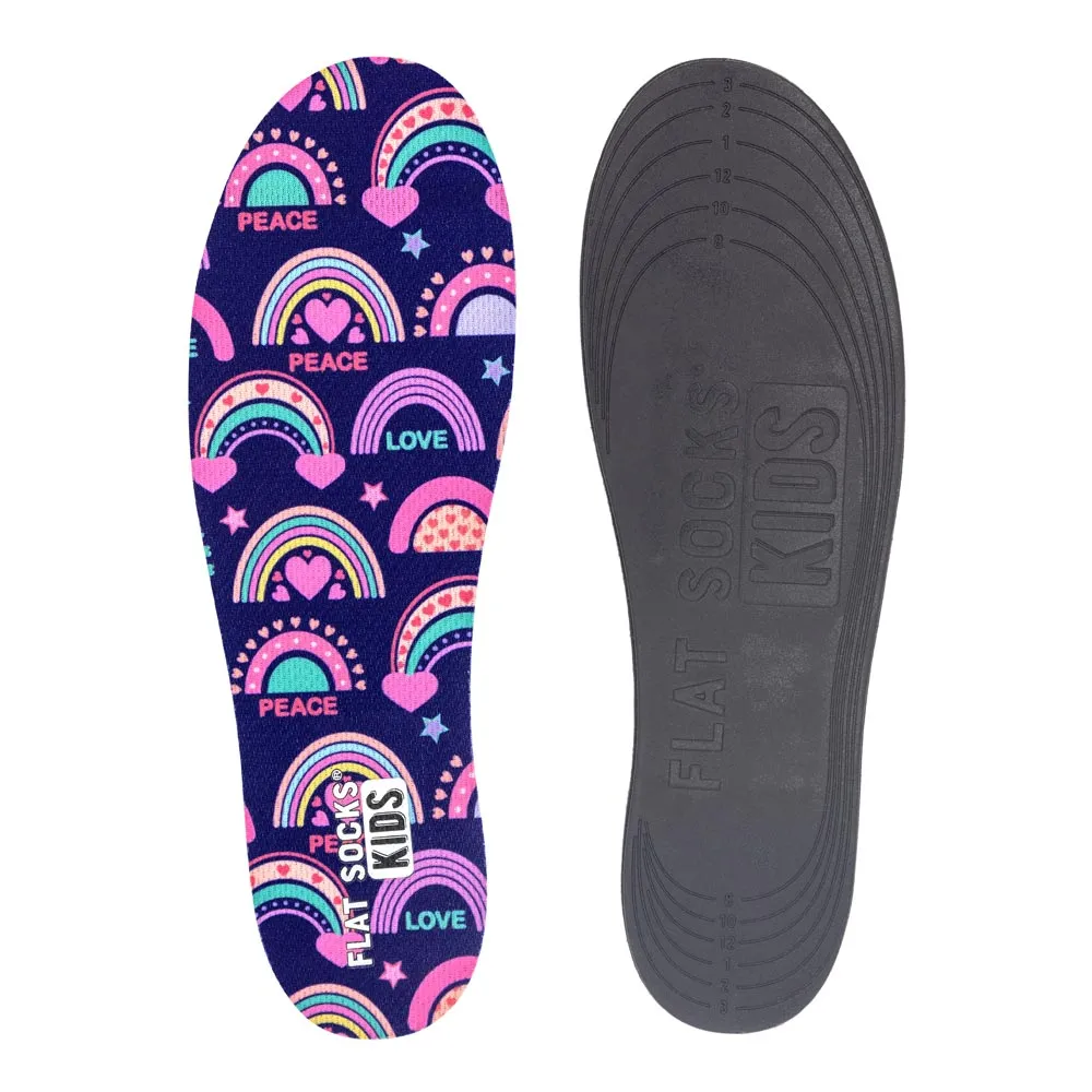 FLAT SOCKS Kids | Rainbow Explosion