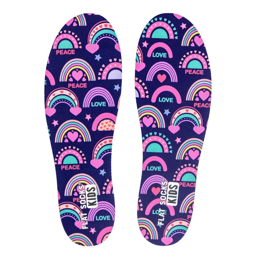 FLAT SOCKS Kids | Rainbow Explosion