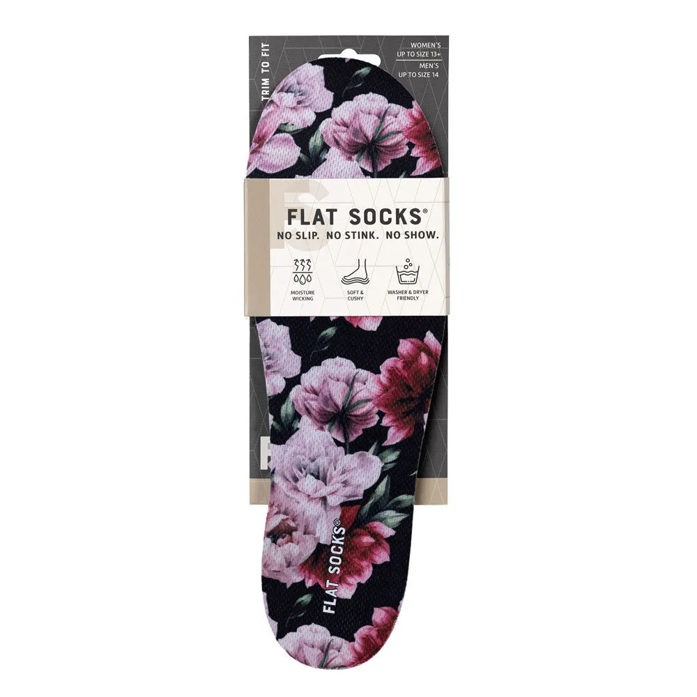 FLAT SOCKS | Pink Peony