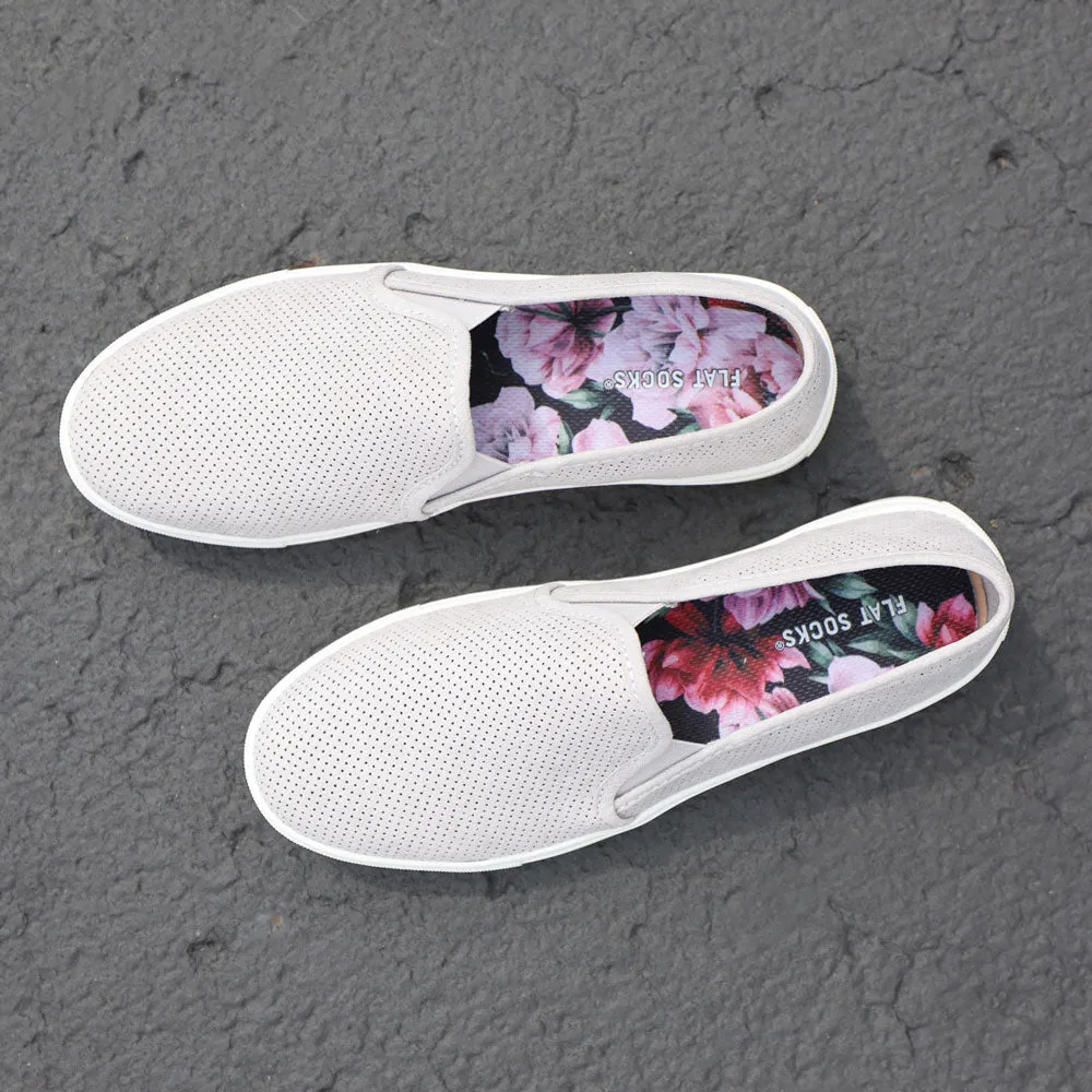 FLAT SOCKS | Pink Peony