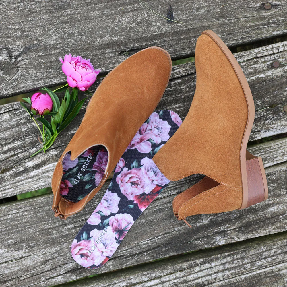 FLAT SOCKS | Pink Peony