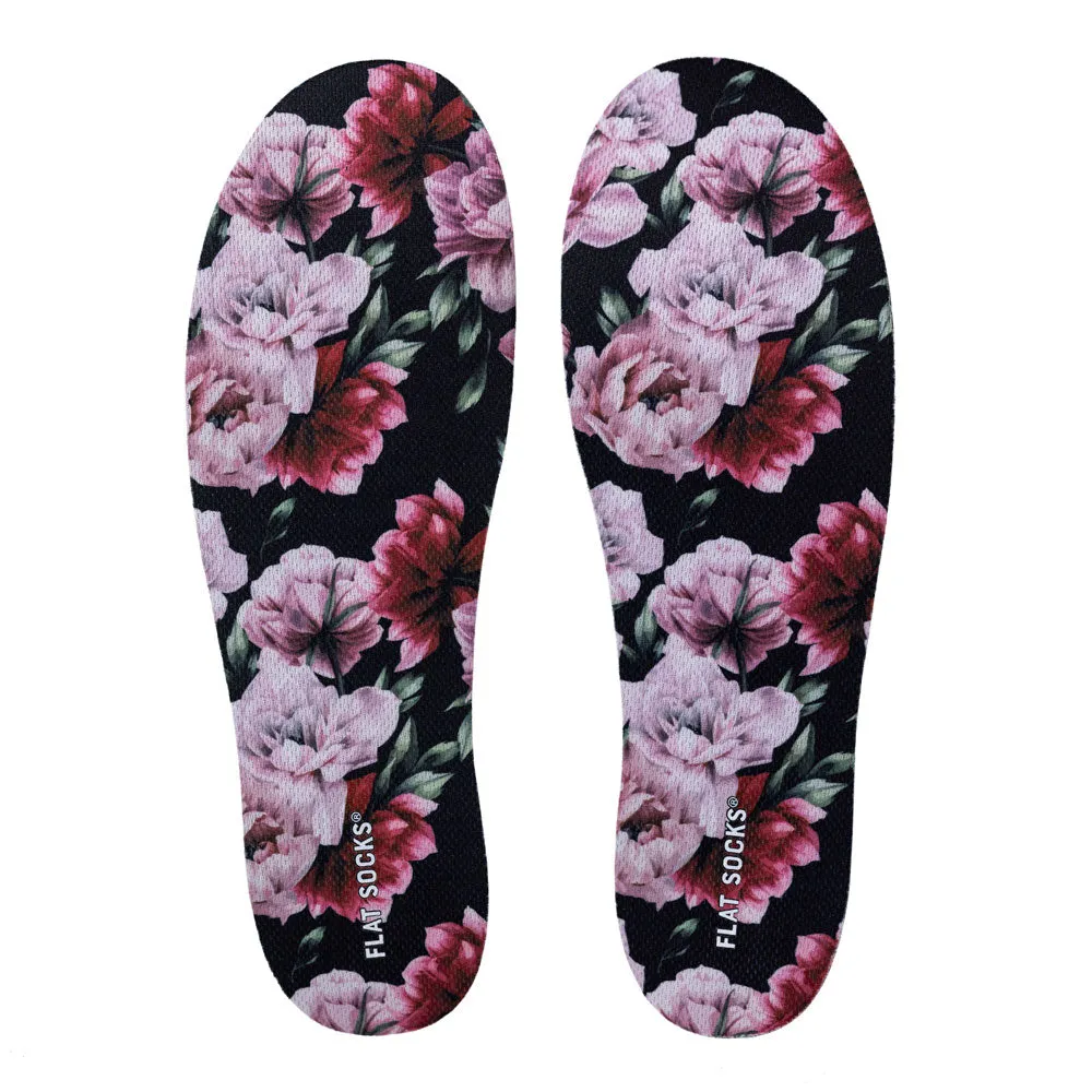 FLAT SOCKS | Pink Peony
