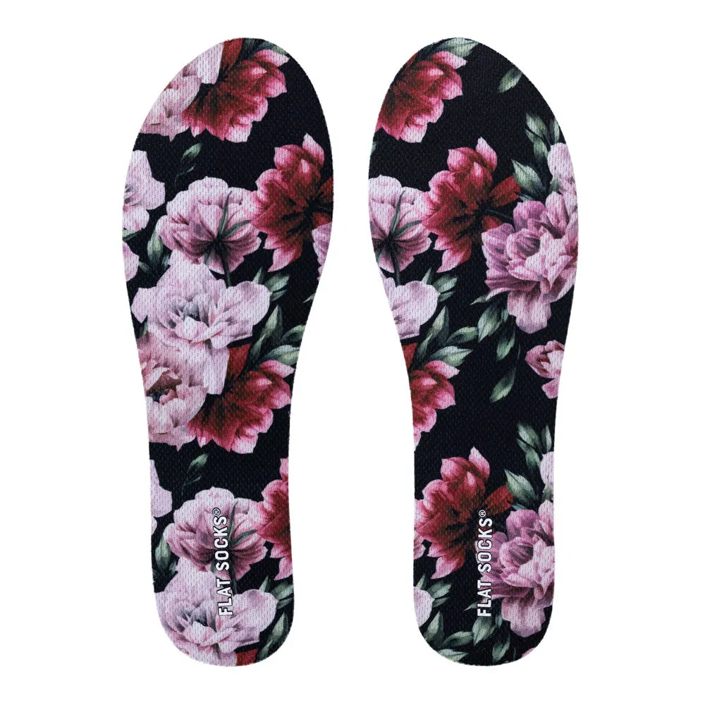 FLAT SOCKS | Pink Peony
