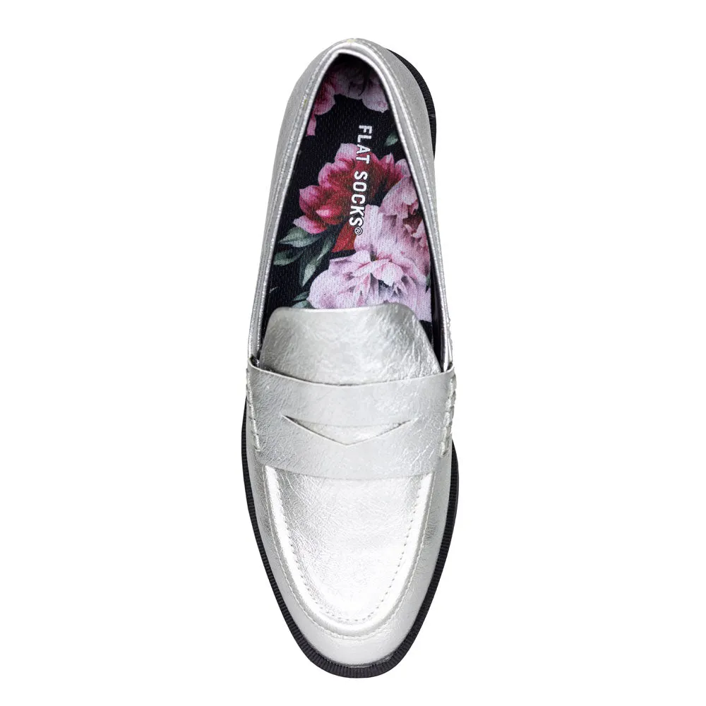 FLAT SOCKS | Pink Peony