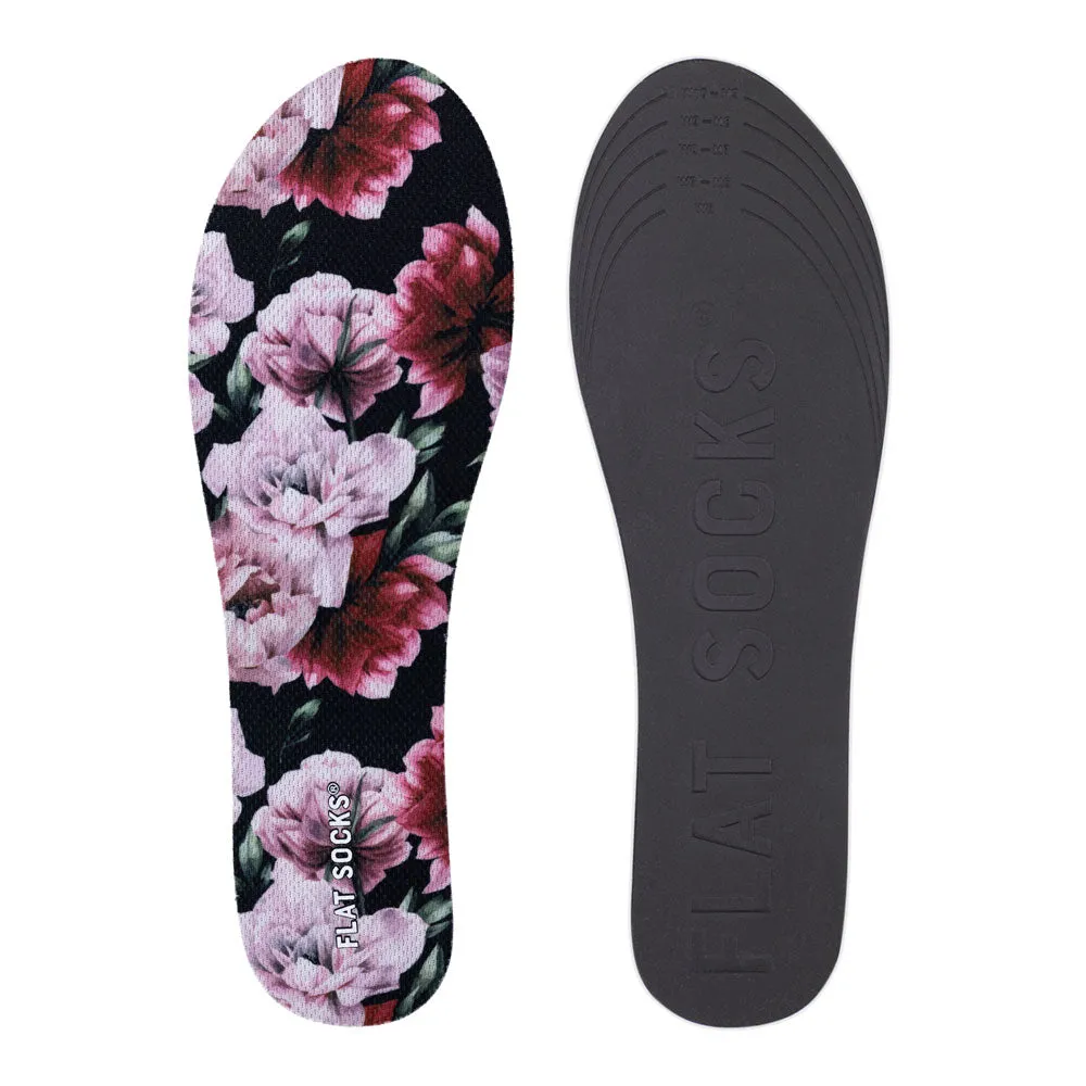 FLAT SOCKS | Pink Peony
