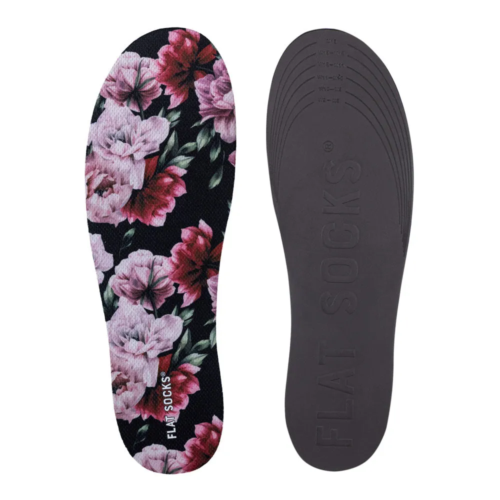 FLAT SOCKS | Pink Peony