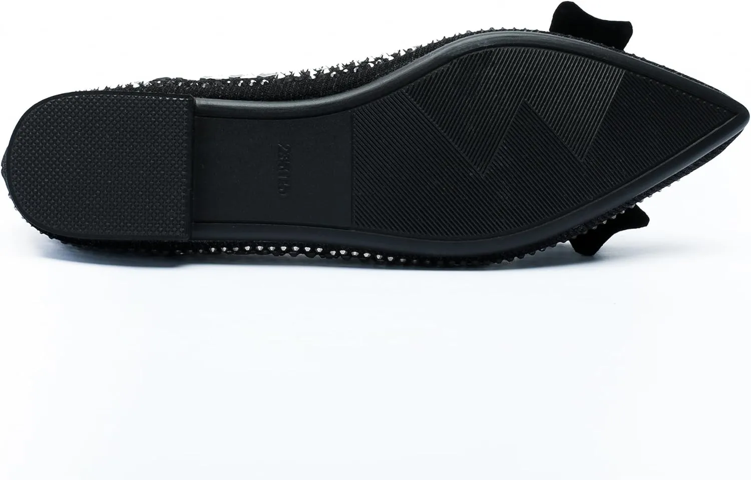 Flats Shoes Women Rhinestone Pointed Head Flats Comfortable Soft Memory Foam Insole Flat Shoes
