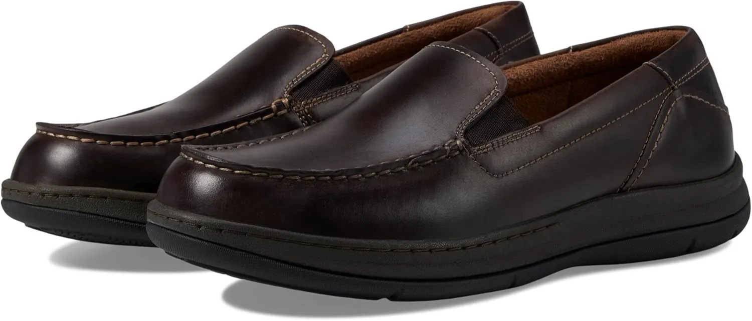 Florsheim Boy's Central Jr. Moc Toe Venetian Loafer (Toddler/Little Big Kid)