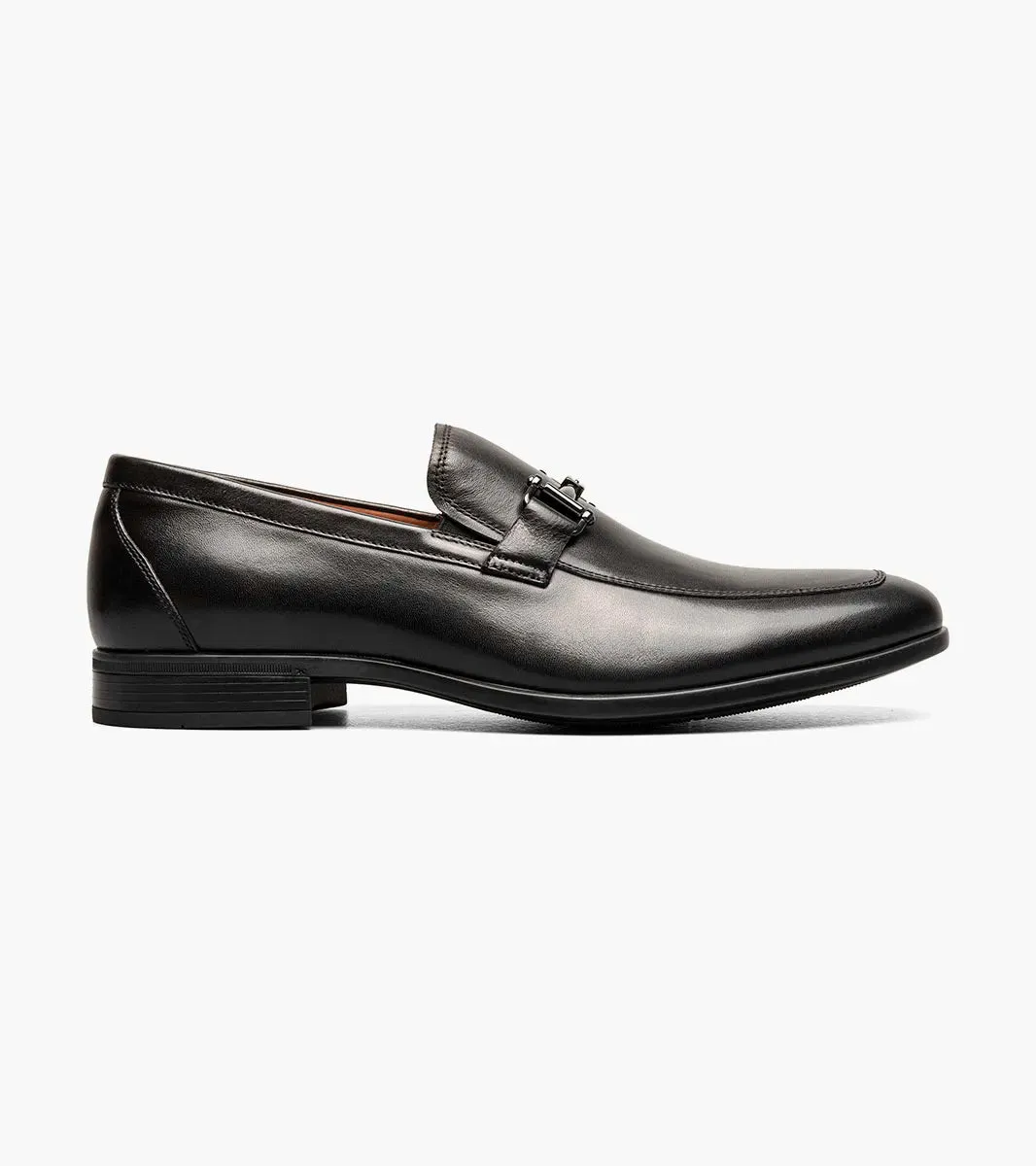 Florsheim Men's Zaffiro Moc Toe Bit Loafer Black