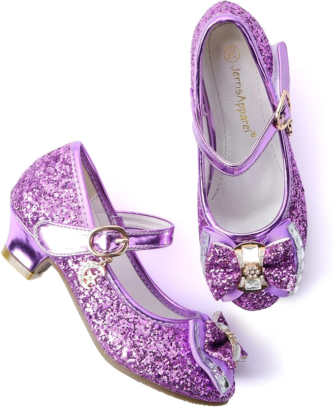 Flower Girls Princess Costume Party Dress Glitter Shoes Mary Janes