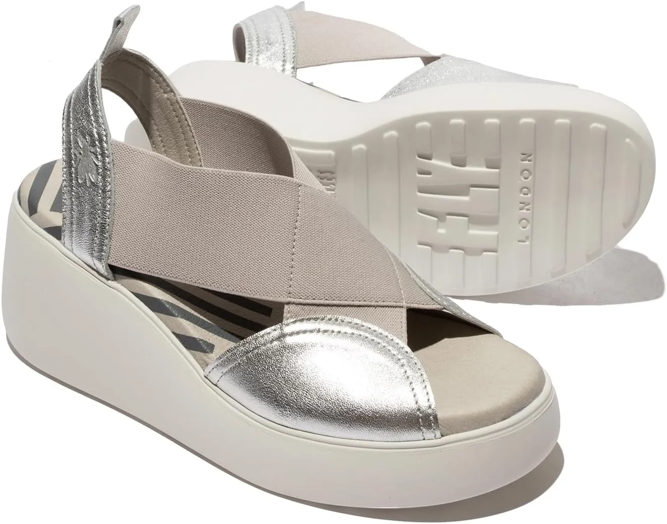 FLY London Women's Daif216fly Wedge Sandal