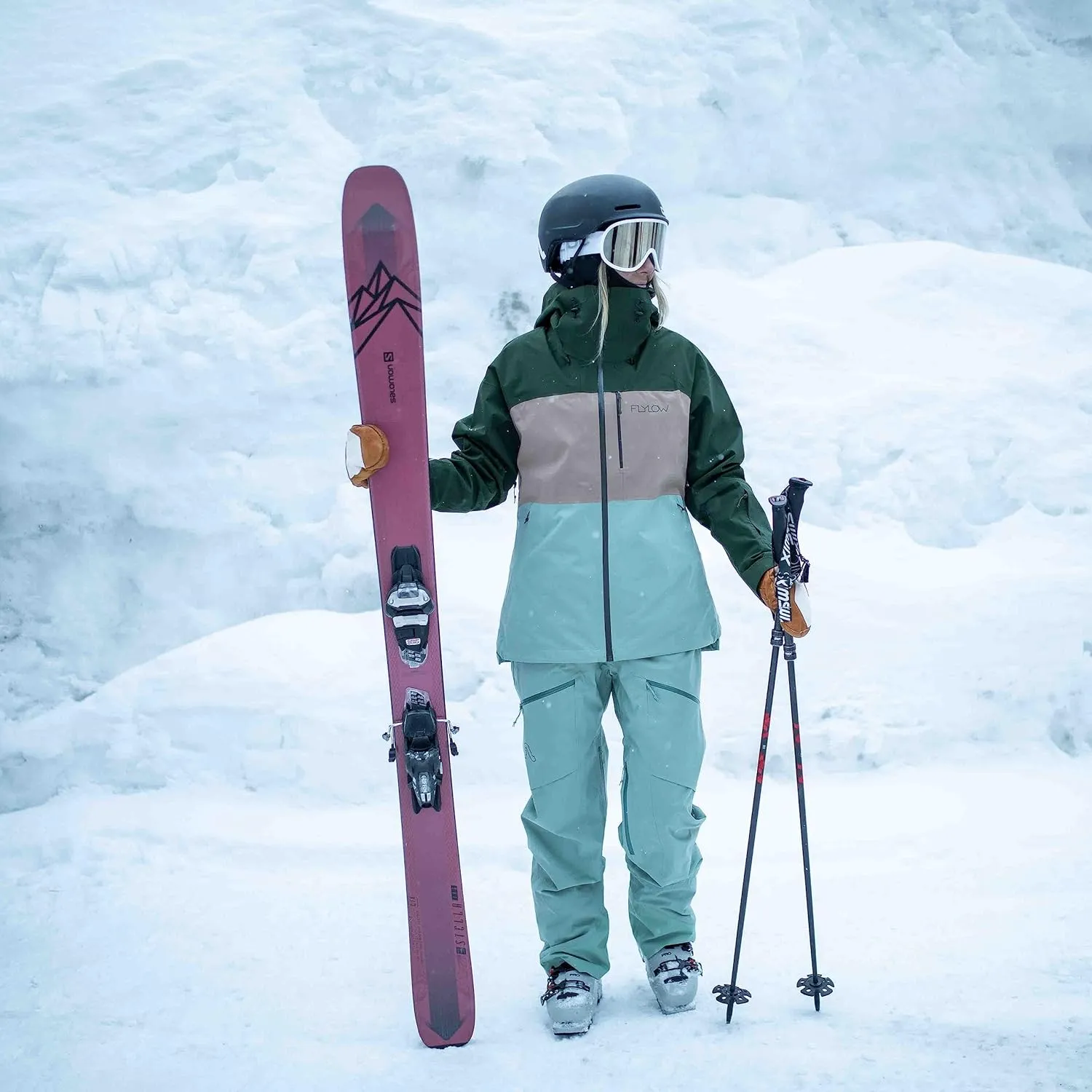 Flylow Women's Lucy Jacket Waterproof Breathable Softshell Ski & Snowboard Coat