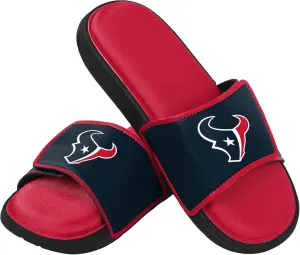 FOCO Houston Texans NFL Mens Foam Sport Slide - M