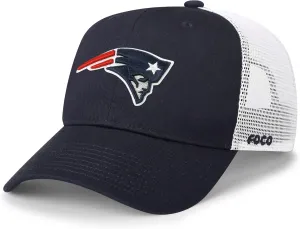 FOCO Men's NFL Team Logo Mesh Trucker Rf Hat Caps