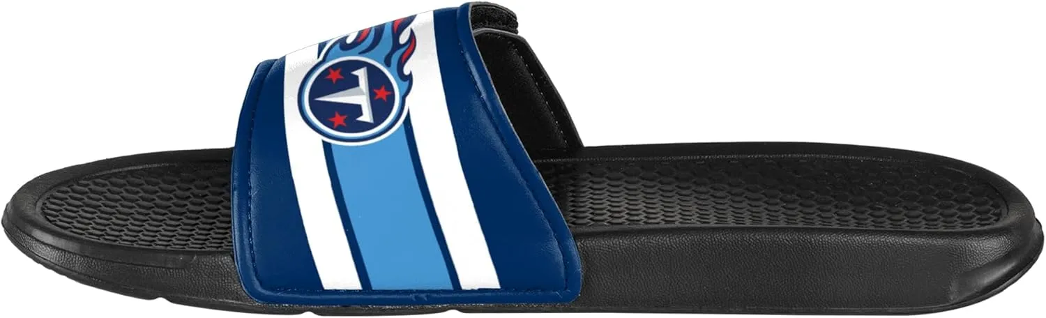 FOCO Youth NFL Stripe Legacy Sport Slide