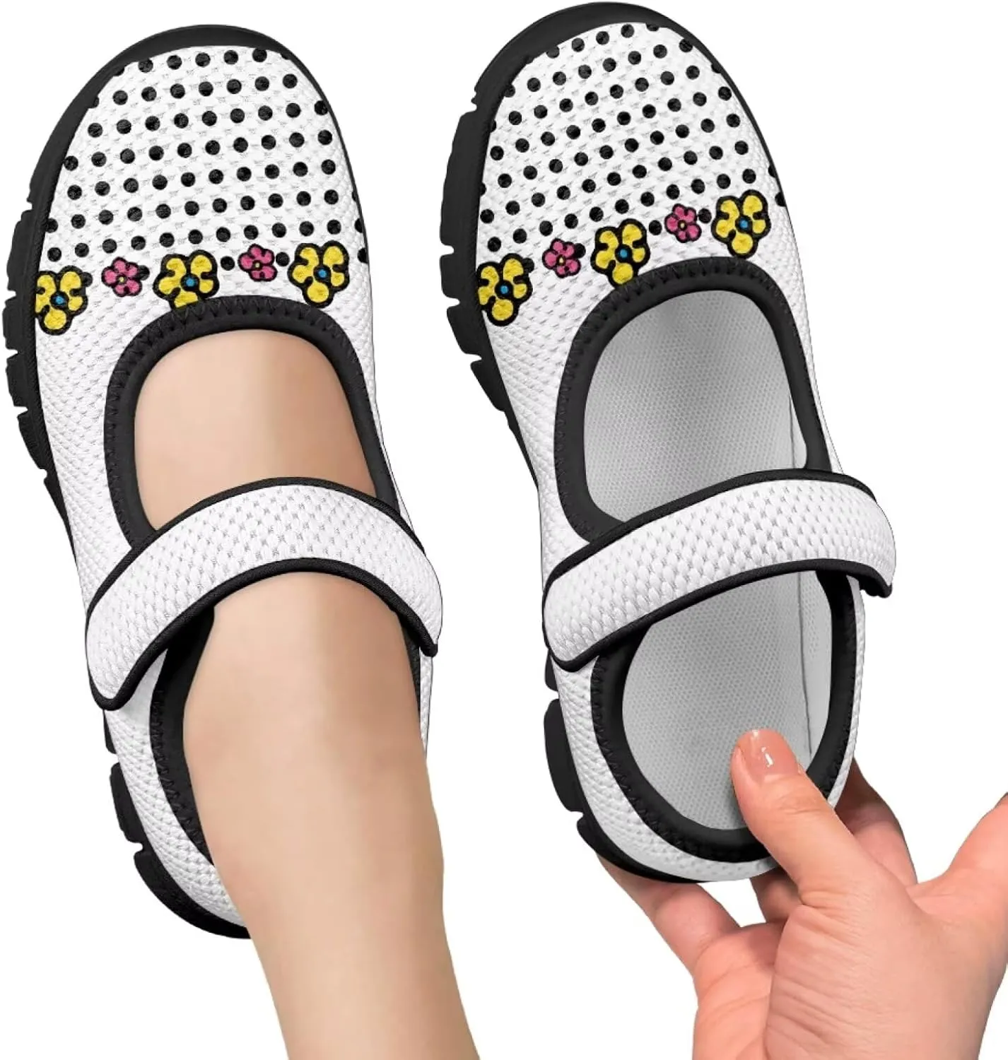 Forchrinse Bling Bling Print Girls Mary Jane Flat,Toddle Sliver Shining Print Dress Shoes Ballet Flat for Flower Girls Costume Party Dress Shoes,Causal Back to School Shoes,Size 11-2.5