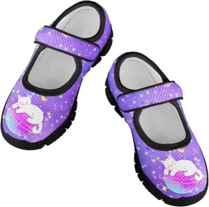 Forchrinse Girls Mary Jane Dress Shoes for Toddler St Patrick’s Day Leaves Dress Shoes for Holiday Party Flats Low Heels Non Slip Strap Kids Shoes