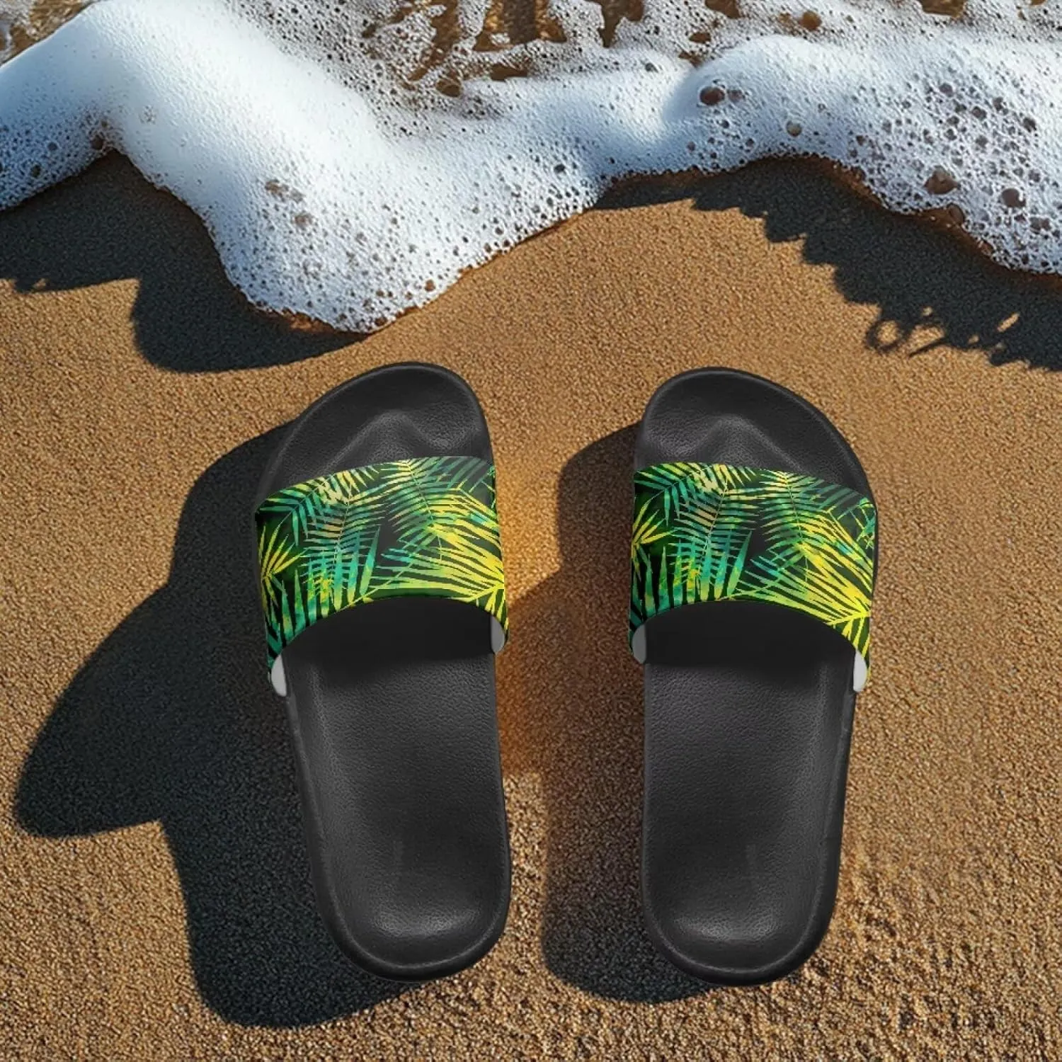 Forchrinse Skull Slides for Women Men Goth Sandals Slippers Y2K Fashion Slide Platform Summer Shoes Arch Support