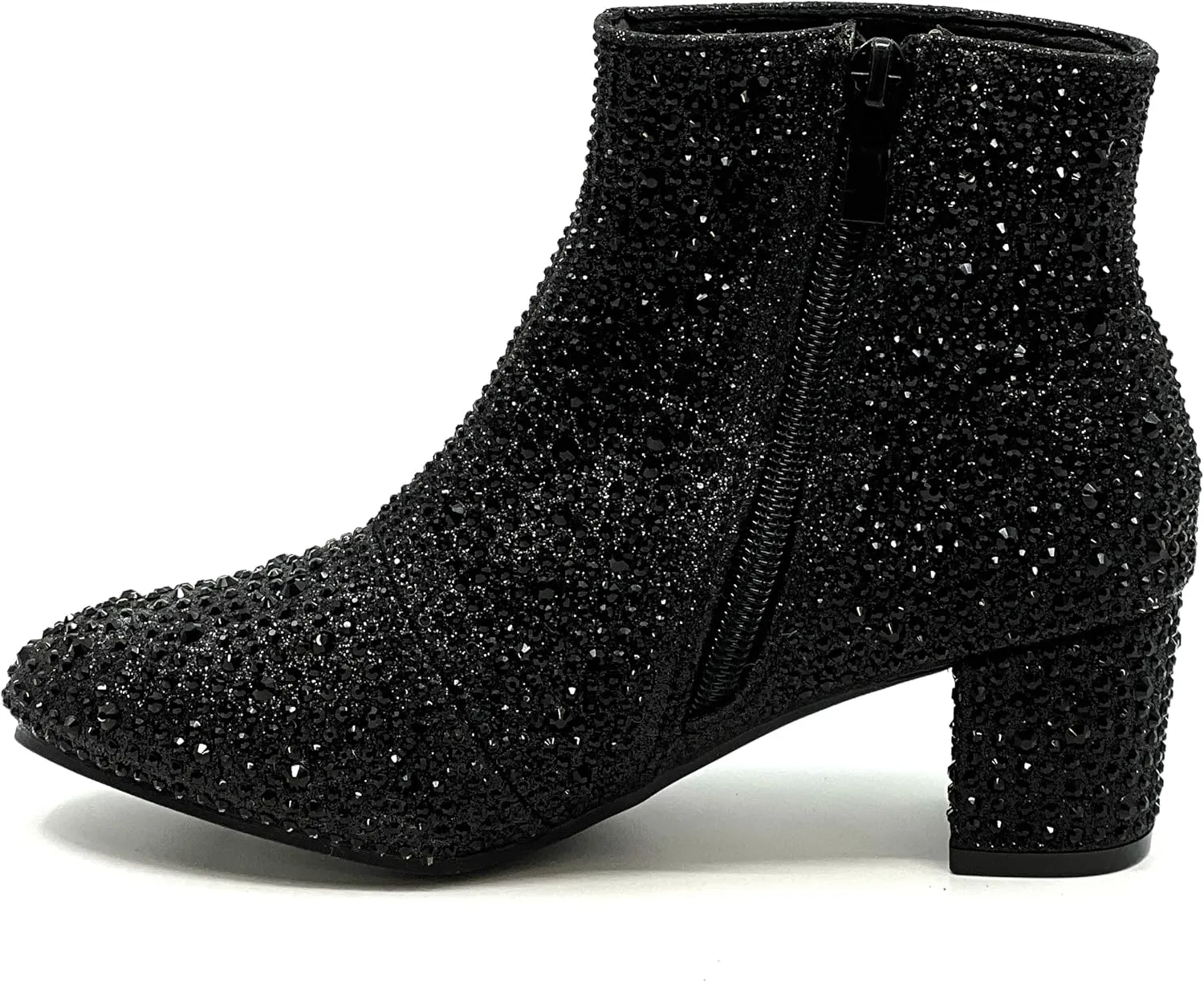 Forever Kids Rhinestone Ankle booties