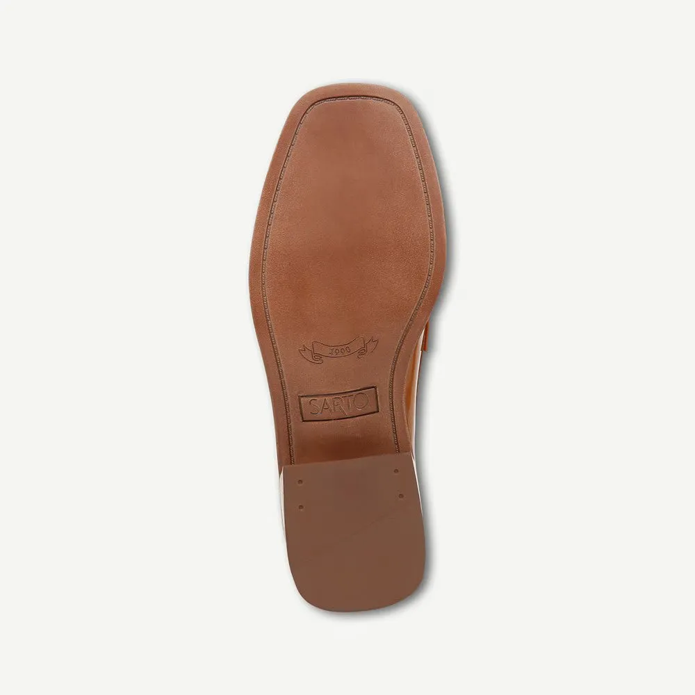 Franco Sarto Women's Gene Cut Out Heeled Loafer