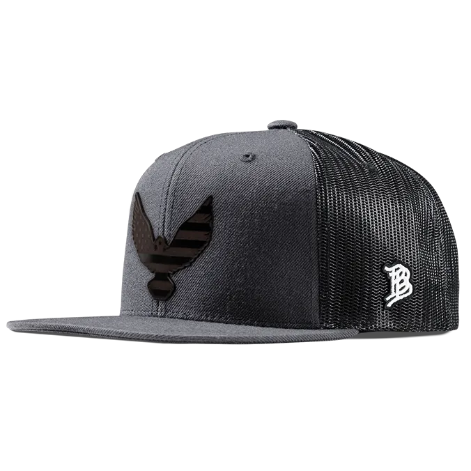 Freedom Eagle Midnight Flat Trucker