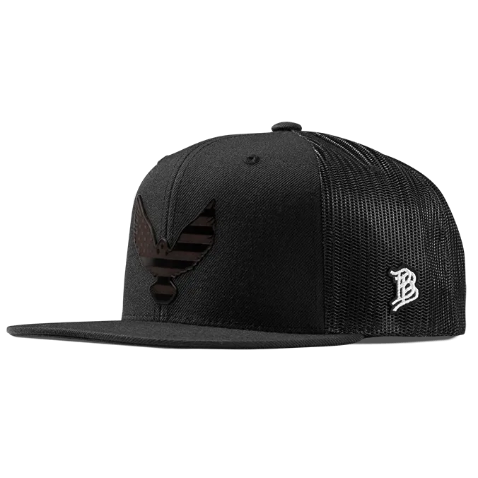 Freedom Eagle Midnight Flat Trucker