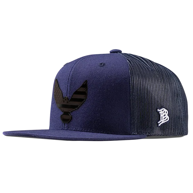 Freedom Eagle Midnight Flat Trucker