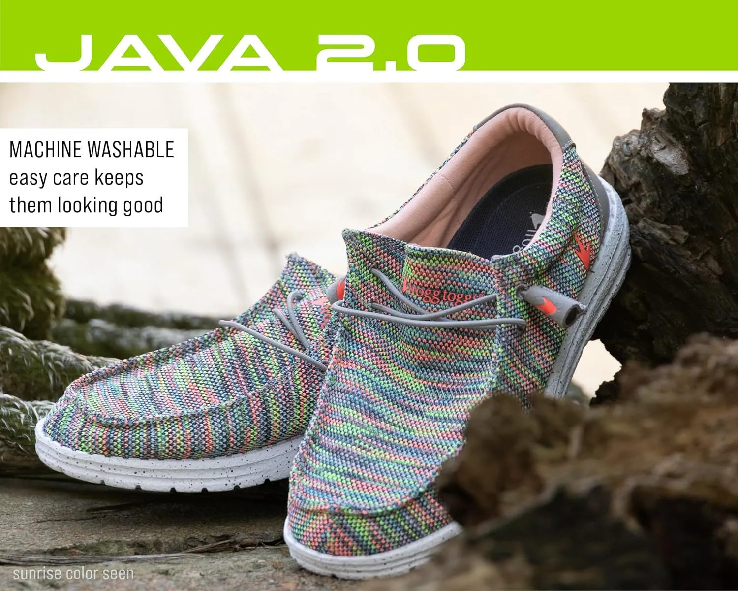 FROGG TOGGS Footwear Women's Java Casual Waterproof Shoe