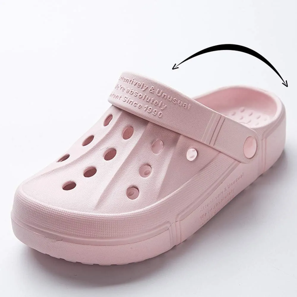 FZUU Mens Women Breathable Garden Clogs Comfortable Slip On Beach Sandals Lightweight Slippers Water Shoes