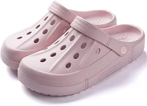FZUU Mens Women Breathable Garden Clogs Comfortable Slip On Beach Sandals Lightweight Slippers Water Shoes