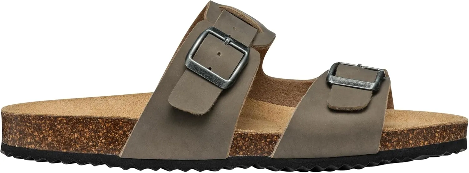 Geox Men's Flat Slide Sandal