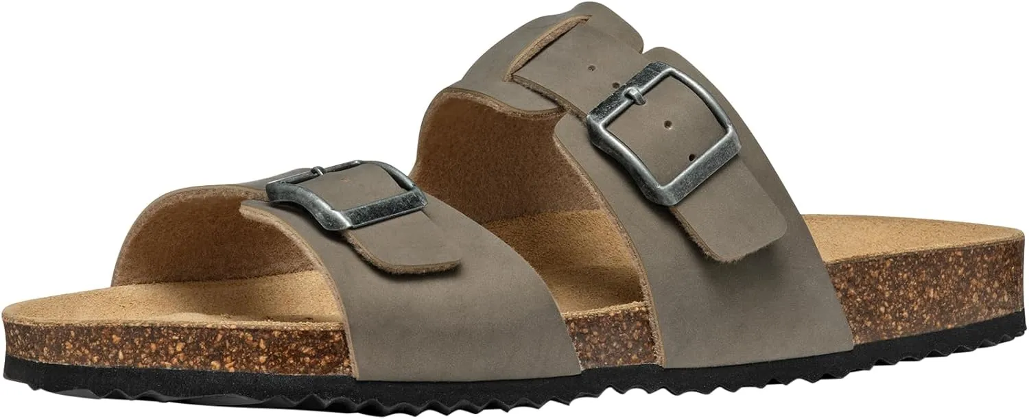 Geox Men's Flat Slide Sandal