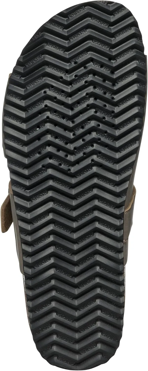 Geox Men's Flat Slide Sandal