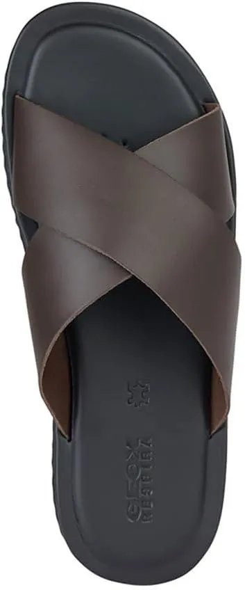 Geox Men's Flat Slide Sandal